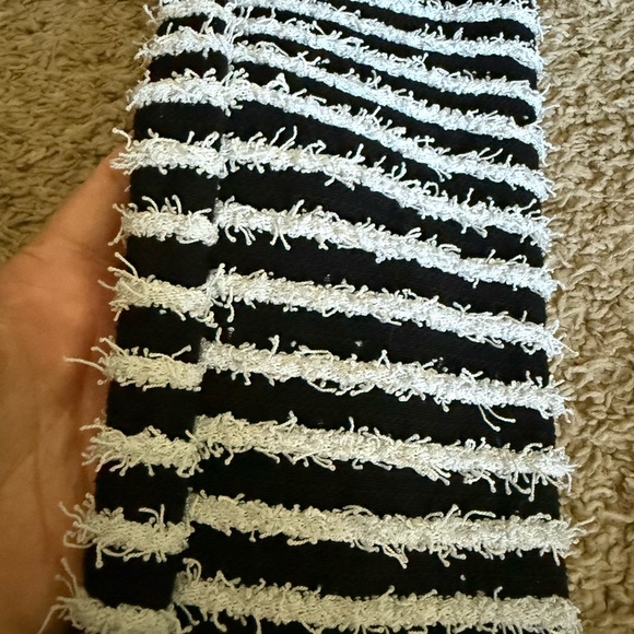 Black and White Striped Pants - Picture 2 of 3